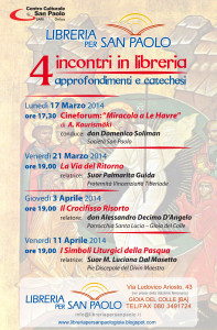 4 incontri marzo aprile '14